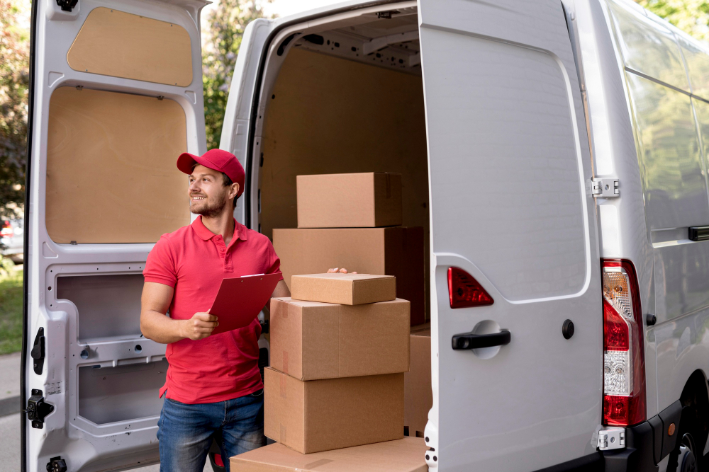 Move Boxes via Truck